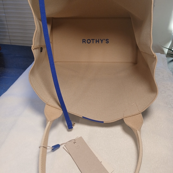 Rothy's The Lightweight Tote in Soft Sesame 086-011 - Picture 3 of 3